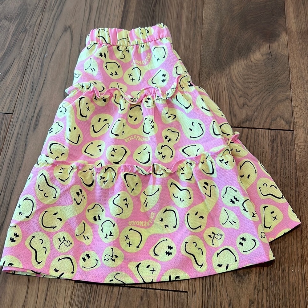 H&M Smiley World Skirt Girls 12/14
